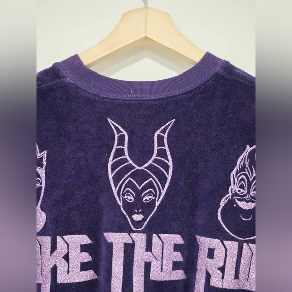 Disney Villains Spirit Jersey "Make The Rules" Rare Size Medium - Picture 4 of 7